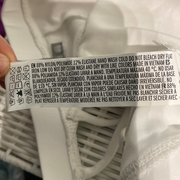 Forever 21 White Multi Strap Sports Bra NWT Size M - Picture 15 of 17